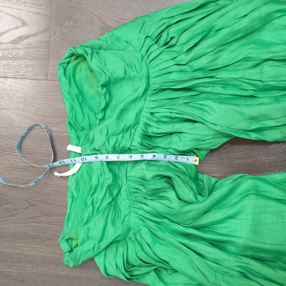 Blue, Green, Orange and Pink Punjabi Suit - Picture 8 of 9